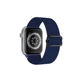 Xprotector XPRO™ Apple Watch szőtt szövet körpánt Kék Apple Watch 42mm (S1-S3) / 44mm / 45mm / 46mm / 49mm készülékhez
