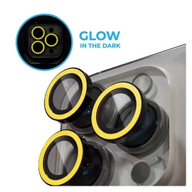 Xprotector XPRO™ Luminous Prémium Kameravédő Üveg Apple iPhone 16 / Apple iPhone 16 Plus készülékhez - Citromsárga
