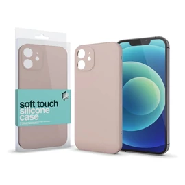 Xprotector XPRO™ Soft Touch szilikon tok Slim púder pink Apple iPhone 16 Pro készülékhez