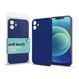 Xprotector XPRO™ Soft Touch szilikon tok Slim sötétkék Samsung Galaxy S25+ készülékhez