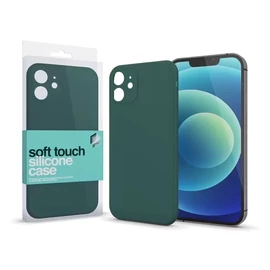 Xprotector XPRO™ Soft Touch szilikon tok Slim sötétzöld Apple iPhone 16 Pro készülékhez