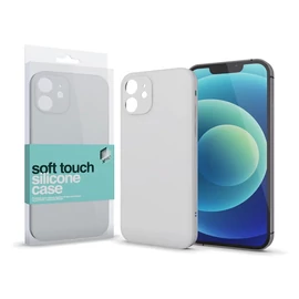 Xprotector XPRO™ Soft Touch szilikon tok Slim törtfehér Apple iPhone 16 készülékhez