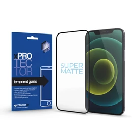 Xprotector XPRO™ SuperMatte Tempered Glass Full 3D 0.33 kijelzővédő üveg / üvegfólia Apple iPhone 15 Pro Max készülékhez