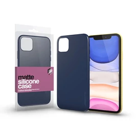 Xprotector XPRO™ Szilikon matte tok ultravékony sötétsötétkék Xiaomi Redmi Note 12 Pro 5G készülékhez