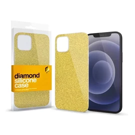 Xprotector XPRO™ Szilikon tok Diamond Arany Apple Iphone 15 Pro Max készülékhez