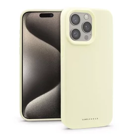 Apple iPhone 15 Pro Max szilikon hátlap - Roar Cloud Skin - sárga