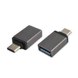 4smarts Passive Type-C - USB 3.0 adapter, szürke