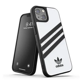 Adidas OR Moulded Apple iPhone 13 / 14 / 15 tok, fehér / fekete