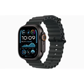 Apple Watch Ultra 2 49mm fekete titán tok fekete óceán szíj