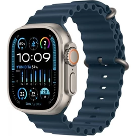 Apple Watch Ultra 2 49mm titán tok sötétkék óceán szíj