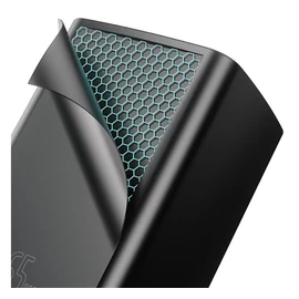 Baseus GaN2 Lite hálózati töltő adapter 65W Type-C + USB, fekete