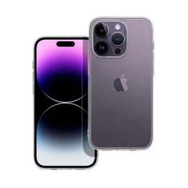 Clear 2mm iPhone 14 Pro tok átlátszó, (kamera védelemmel)