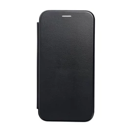 Forcell Elegance oldalra nyíló hátlap tok Samsung Galaxy S23 FE, fekete