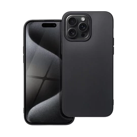 Forcell Soft Apple iPhone 15 Pro Max szilikon tok, fekete