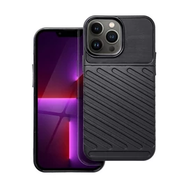 Forcell Thunder hátlap tok Apple iPhone 13 Pro Max, fekete