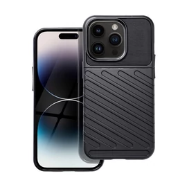 Forcell Thunder hátlap tok Apple iPhone 14 Pro, fekete