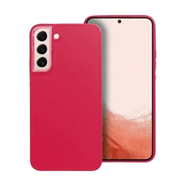 Frame Samsung Galaxy S22 Plus közepesen ütésálló tok kameravédő kerettel, magenta