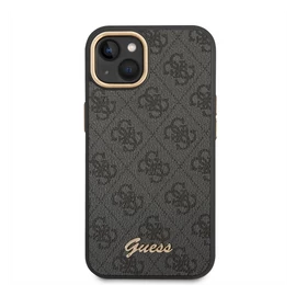 Guess Metal Camera Outline Apple iPhone 14 hátlap tok, fekete