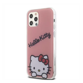 Hello Kitty IML Daydreaming Logo Apple iPhone 12/12 Pro hátlap tok, rózsaszín
