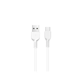 Hoco X20 USB / Type-C töltő- és adatkábel, 2 m, fehér