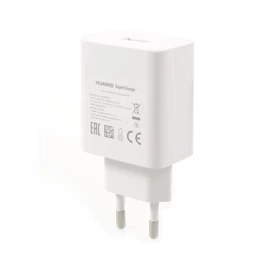 Huawei HW-050450E00 hálozati gyorstöltő adapter USB, 5V/4,5A, ECO csomagolásban, fehér