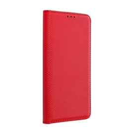 Magnet Apple iPhone 13 mini mágneses flip tok, piros