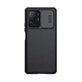Nillkin CamShield Pro Xiaomi 11T/11T Pro műanyag hátlap tok, fekete