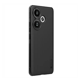 Nillkin Super Frosted Pro Poco F6 hátlap tok, fekete