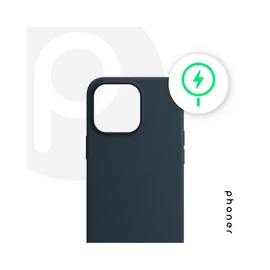 Phoner Apple iPhone 14 Magsafe szilikon tok, kék