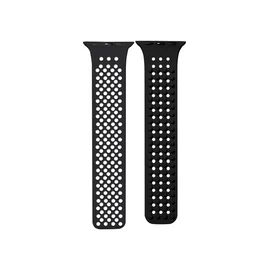 Phoner Spike Apple Watch szilikon szíj, 38/40/41mm, fekete