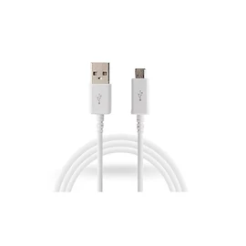 Samsung ECB-DU4EWE USB / microUSB töltő- és adatkábel, 1,5m , fehér, ECO csomagolásban