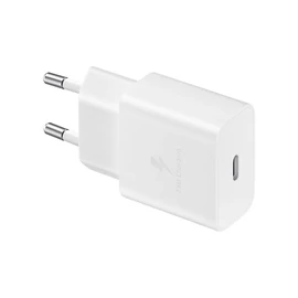 Samsung EP-T1510 Type-C hálózati gyorstöltő Type-C kábellel, 15W, fehér