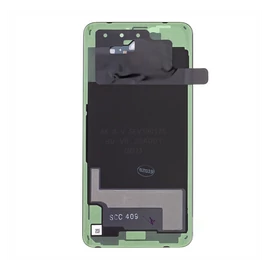 Samsung G970 Galaxy S10e akkufedél kameralencsével, prizma fekete