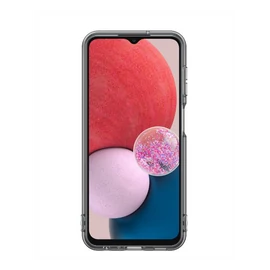 Samsung Galaxy A13 5G Soft Clear gyári szilikon tok, fekete, EF-QA136TB