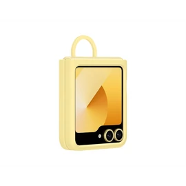 Samsung Galaxy Flip 6 gyári szilikon tok, sárga