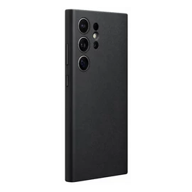 Samsung S24 Ultra gyári vegán bőrtok, fekete, GP-FPS928HCABW