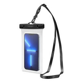 Spigen Aqua Shield A601 univerzális vízálló tok, átlátszó