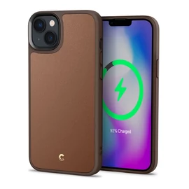 Cyrill by Spigen Apple iPhone 14 Plus Kajuk MagSafe tok, Saddle Brown