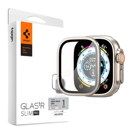 Spigen Glas.tR Slim Pro Apple Watch Ultra 2/1  (49mm) tempered kijelzővédő fólia, titánium
