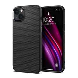 Spigen Liquid Air Apple iPhone 14 Matte Black tok, fekete