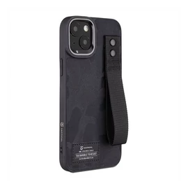 Tactical Camo Troop Apple iPhone 14 Plus tok, fekete