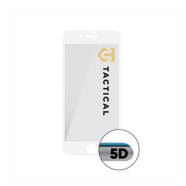 Tactical Glass Shield 5D Apple iPhone 7/8/SE2020/SE2022 kijelzővédő üvegfólia, fehér