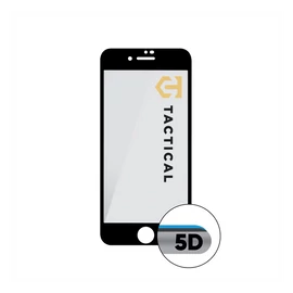 Tactical Glass Shield 5D Apple iPhone 7/8/SE2020/SE2022 kijelzővédő üvegfólia, fekete