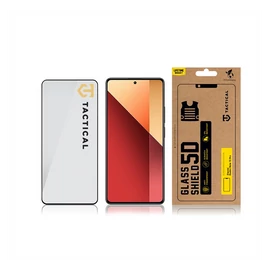 Tactical Glass Shield 5D Xiaomi Redmi Note 13 Pro 4G/5G / Poco X6 5G kijelzővédő üvegfólia, fekete