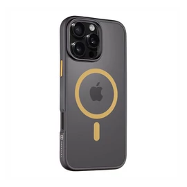 Tactical MagForce Hyperstealth 2.0 Apple iPhone 16 Pro Max MagSafe hátlap tok, fekete/sárga
