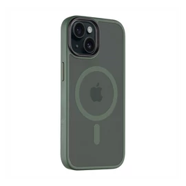 Tactical MagForce Hyperstealth Apple iPhone 15 Magsafe hátlap tok, zöld