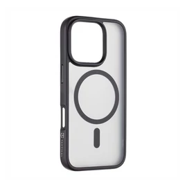 Tactical MagForce Hyperstealth Apple iPhone 16 Pro MagSafe kompatibilis tok, fekete/átlátszó