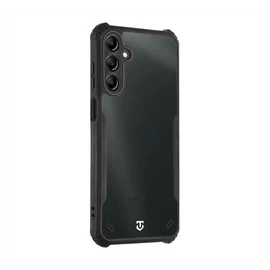 Tactical Quantum Stealth Samsung Galaxy A15 4G/A15 5G hátlap tok, átlátszó/fekete