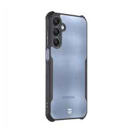 Tactical Quantum Stealth Samsung Galaxy A25 5G hátlap tok, átlátszó/fekete