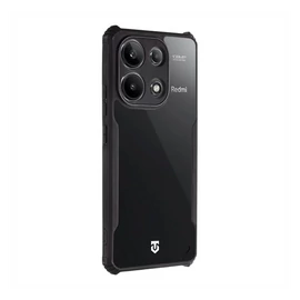 Tactical Quantum Stealth Xiaomi Redmi Note 13 4G hátlap tok, átlátszó/fekete